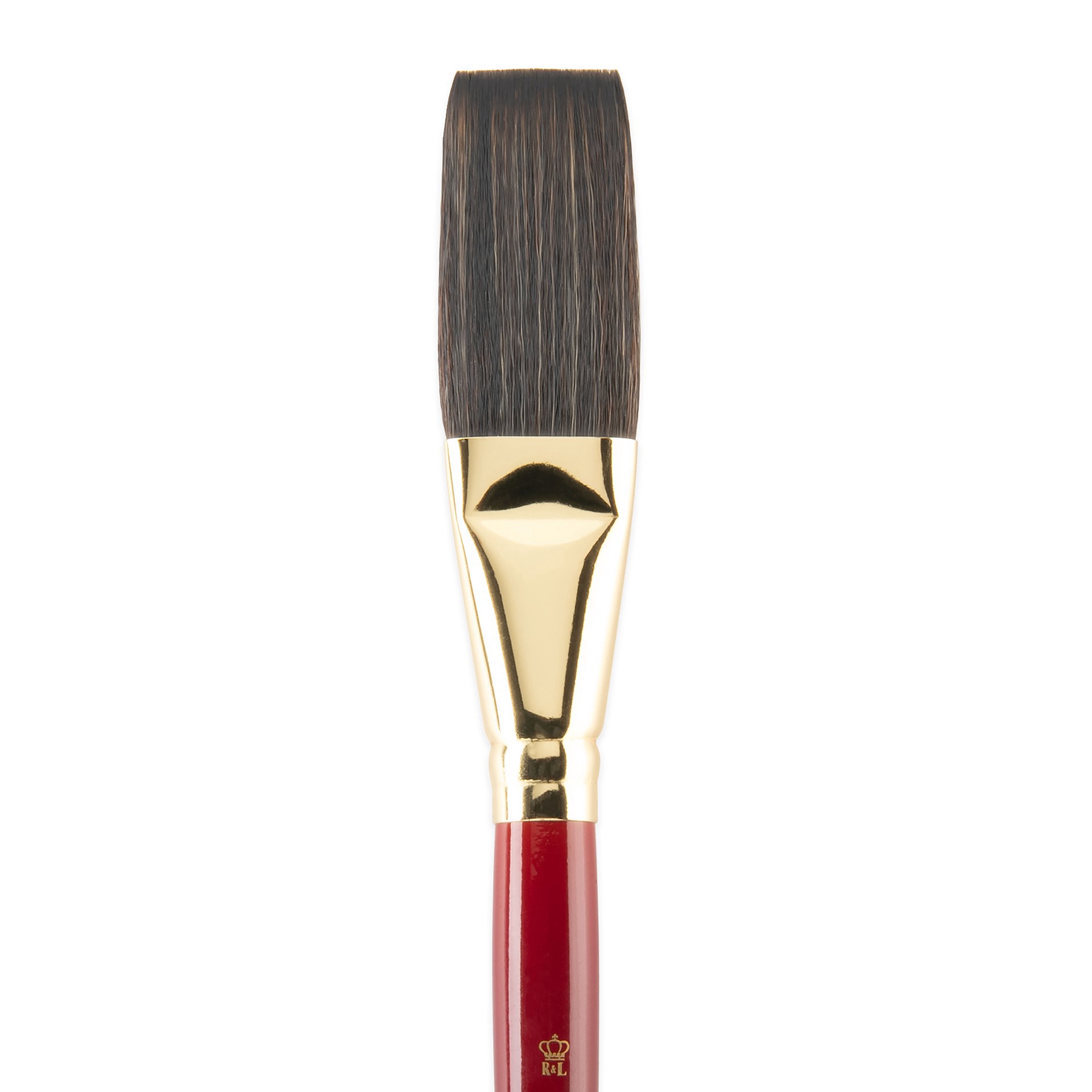 slide 3 of 3, Royal & Langnickel Nocturna Pro Flat Stroke Brush, 1 in