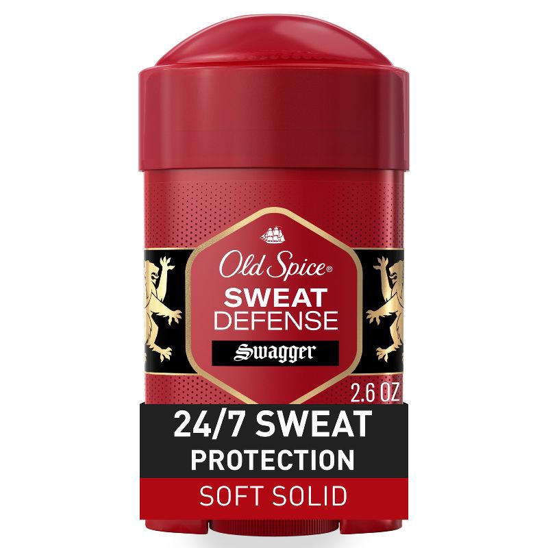 slide 1 of 7, Old Spice Hardest Working Collection Sweat Defense Stronger Swagger Antiperspirant & Deodorant - 2.6oz, 2.6 oz