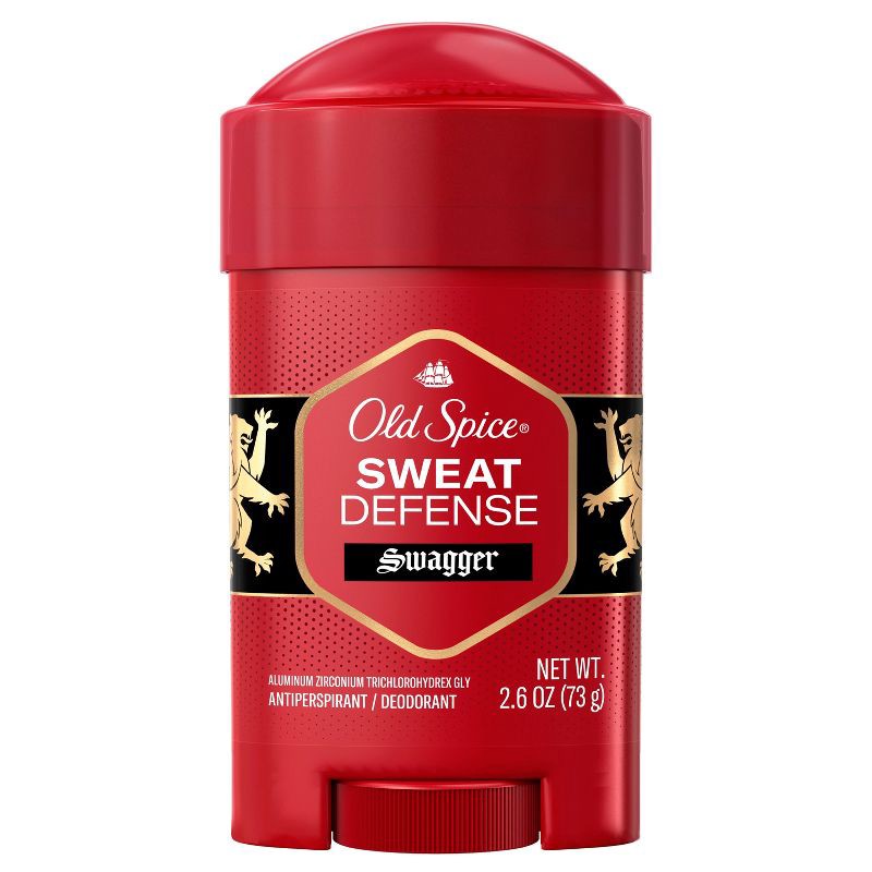 slide 8 of 9, Old Spice Hardest Working Collection Sweat Defense Stronger Swagger Solid Antiperspirant & Deodorant - 2.6oz, 2.6 oz