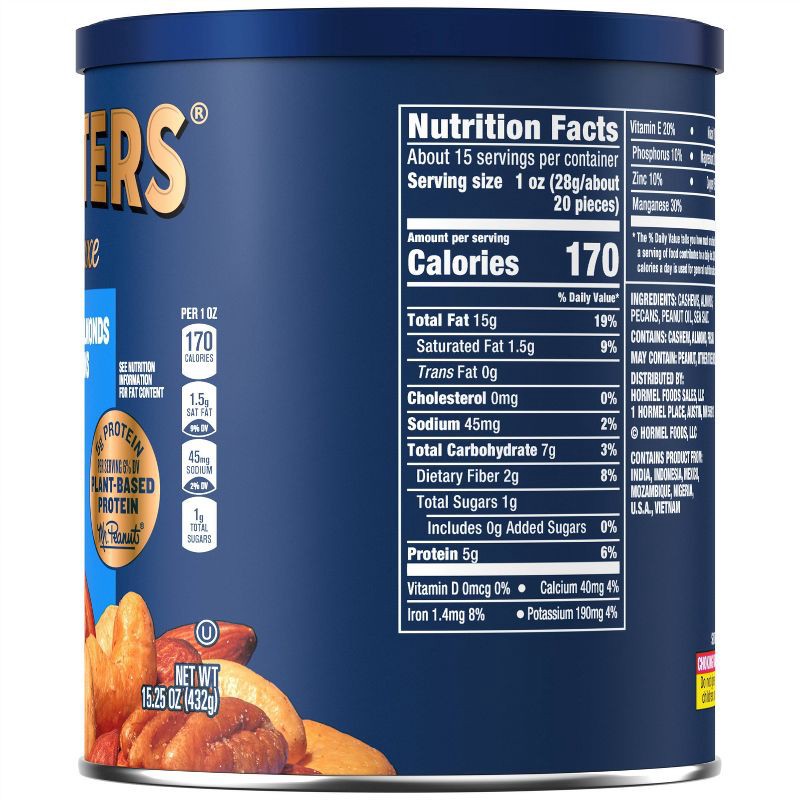 Planters Select Cashews, Almonds & Pecans Deluxe Mix Nuts 15.25oz 15.25 oz Shipt