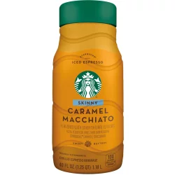 Starbucks Discoveries Starbucks Skinny Caramel Macchiato Chilled Espresso Beverage - 40 fl oz