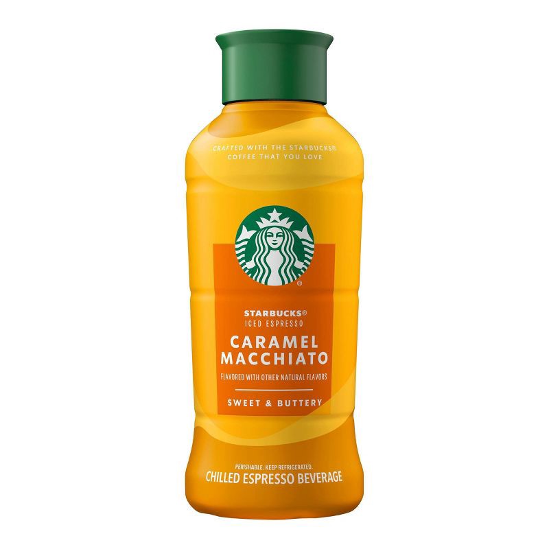 slide 1 of 5, Starbucks Discoveries Starbucks Caramel Macchiato Iced Espresso - 40 fl oz, 40 fl oz