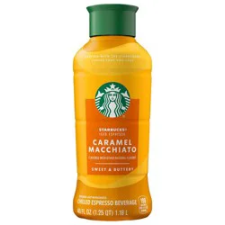 Starbucks Discoveries Starbucks Caramel Macchiato Iced Espresso - 40 fl oz: Made With Arabica Beans, Espresso Roast