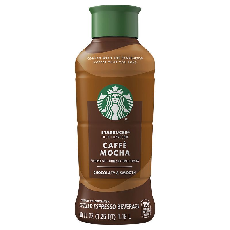slide 1 of 6, Starbucks Discoveries Starbucks Caffe Mocha Iced Espresso - 40 fl oz: Espresso Roast, 40 fl oz