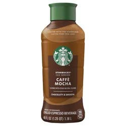 Starbucks Discoveries Starbucks Caffe Mocha Iced Espresso - 40 fl oz: Espresso Roast