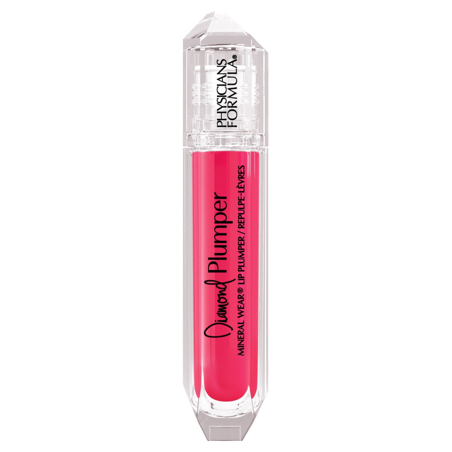 slide 1 of 5, Physicians Formula Mineral Wear Diamond Plumper Pink Radiant Cut 1711778 Lip Plumper 0.17 fl oz, 17 oz