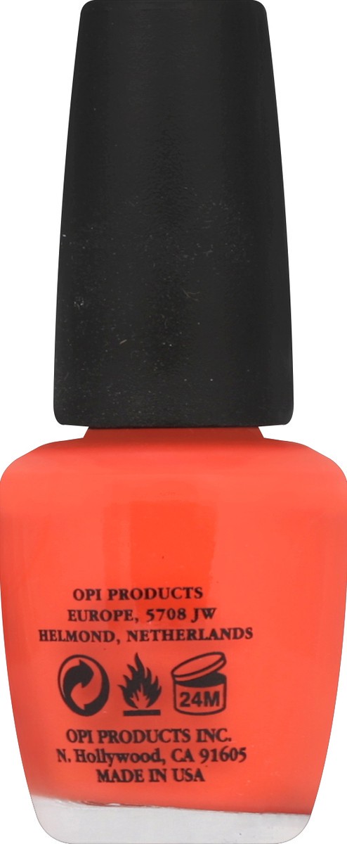 slide 3 of 3, Producers Dairy OPI Hot Spicy Nail Lacquer, 0.5 fl oz