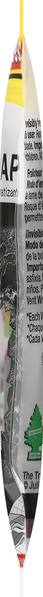 slide 9 of 9, Little Trees Vent Wrap Black Ice Air Freshener 4 Each, 4 ct