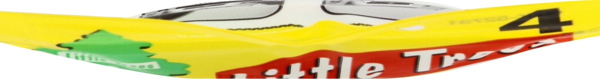 slide 2 of 9, Little Trees Vent Wrap Black Ice Air Freshener 4 Each, 4 ct