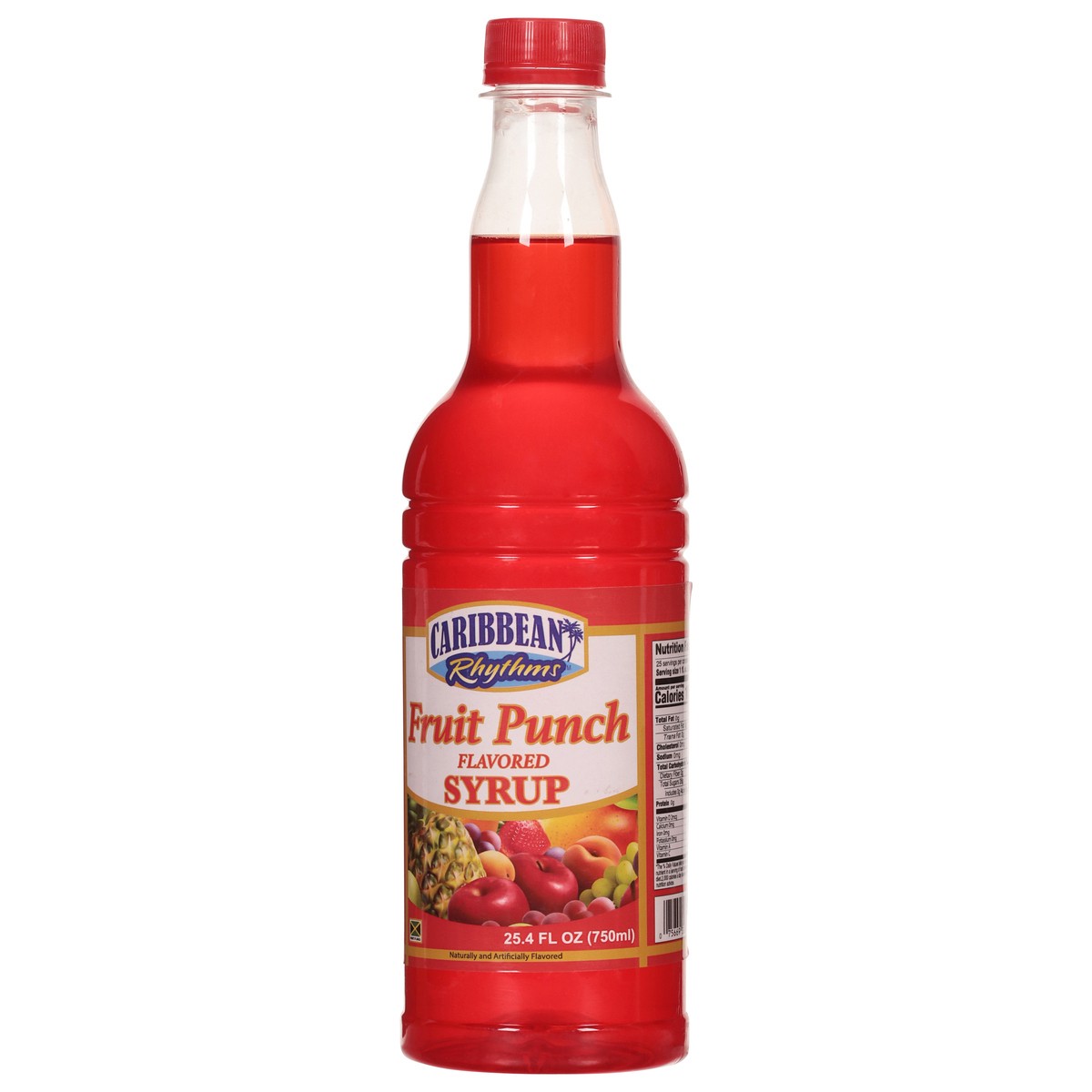 slide 3 of 4, Caribbean Rhythms Fruit Punch Syrup 25.4 fl oz, 25.4 fl oz