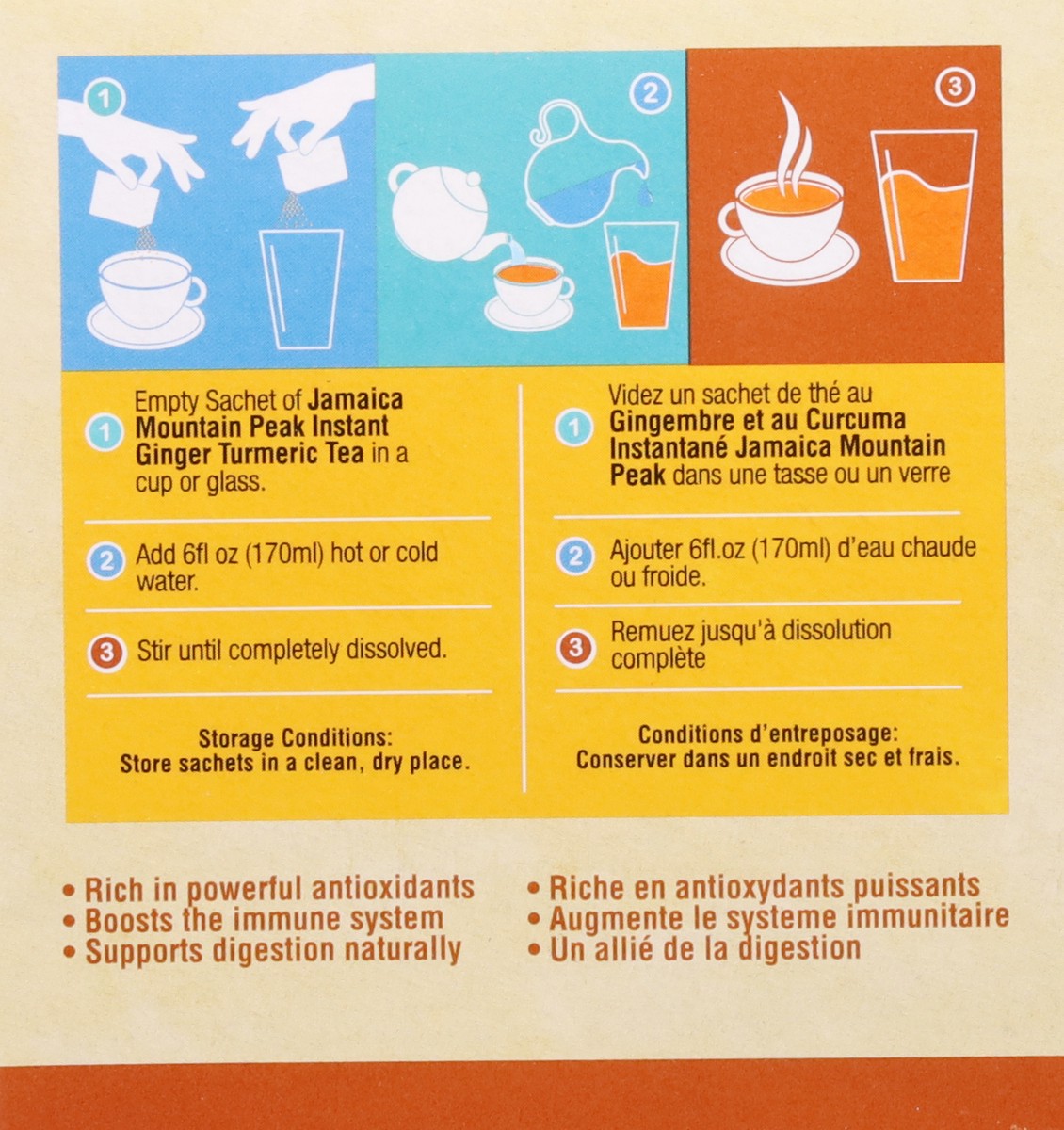 slide 9 of 13, Moutain Peak Ginger Turm Tea Sweet 6.3 Ounces, 1 ct