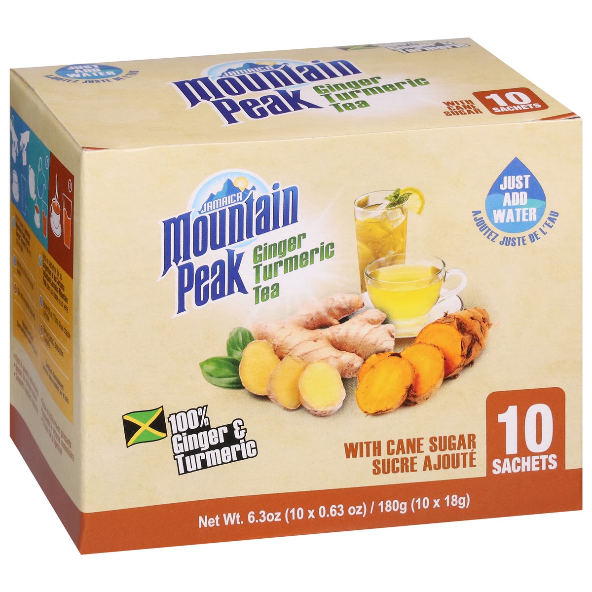 slide 13 of 13, Moutain Peak Ginger Turm Tea Sweet 6.3 Ounces, 1 ct