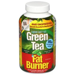 Fat Burner Green Tea 90 Liquid Soft-Gels