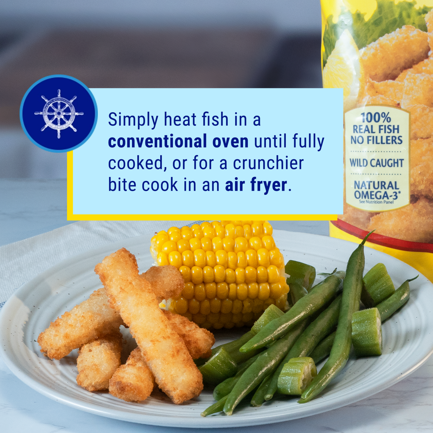 slide 7 of 7, Gorton's Fish Sticks 90 Sticks, 90 ct