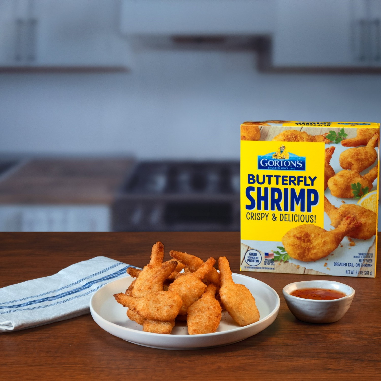 slide 5 of 7, Gorton's Butterfly Shrimp 9.2 oz, 9.2 oz