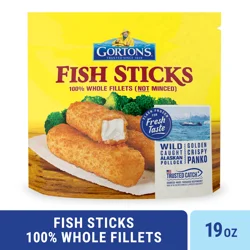 Gorton's Breaded Whole Fish Sticks 20 Sticks