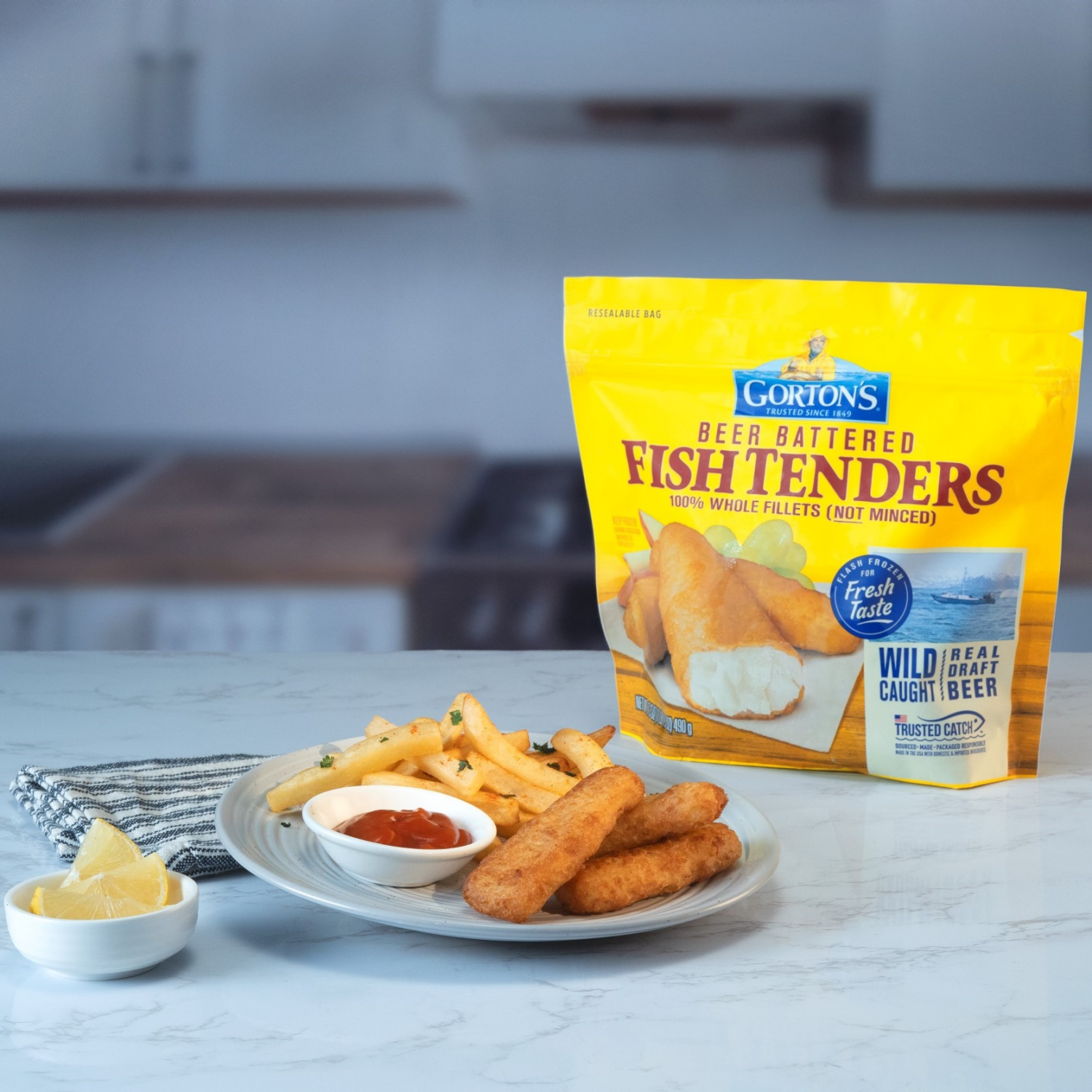 slide 5 of 7, Gorton's Fish Tenders 17.3 oz, 17.3 oz