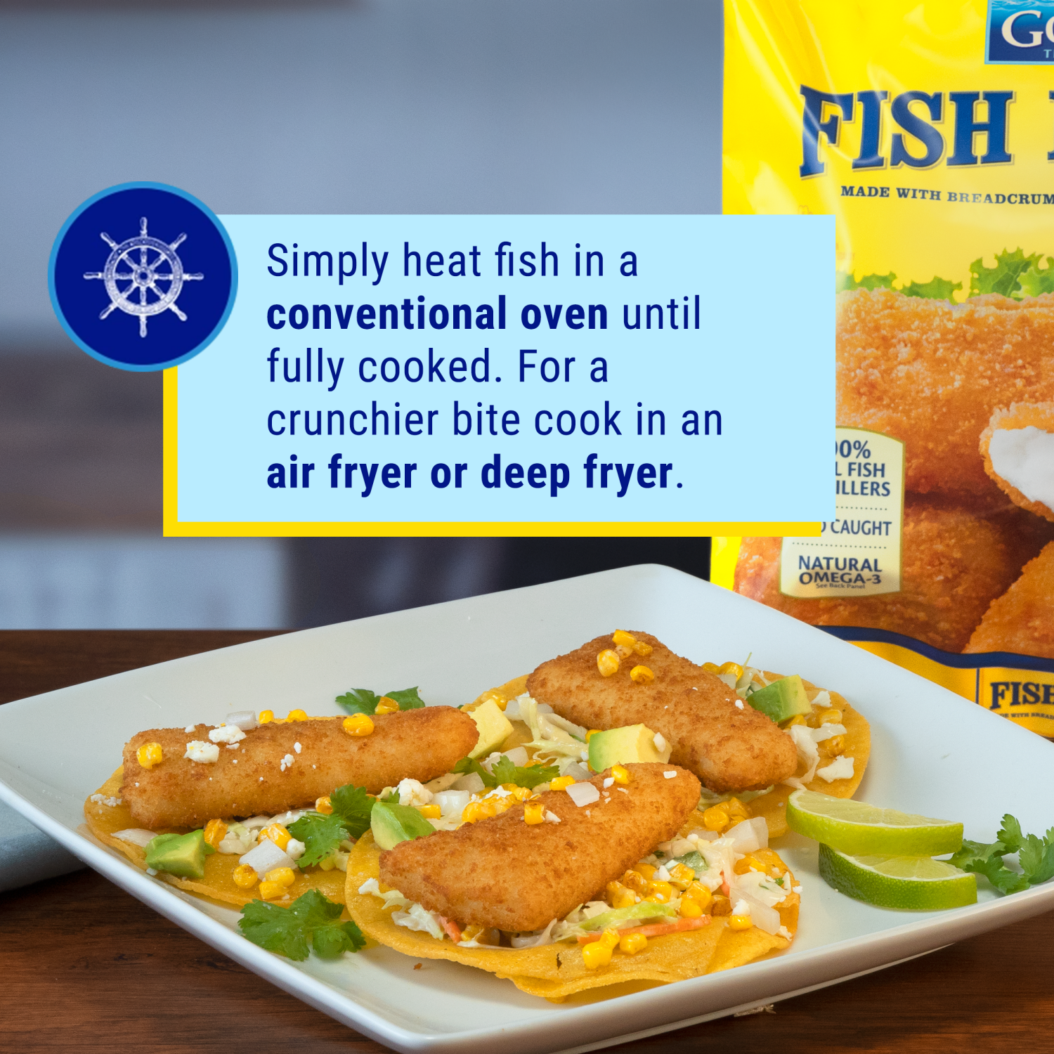 slide 6 of 6, Gorton's Breaded Fish Fillets 26 ea, 26 ct