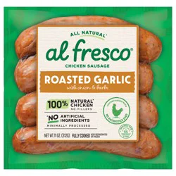 Al Fresco Roasted Garlic Fully Cooked Chicken Sausage