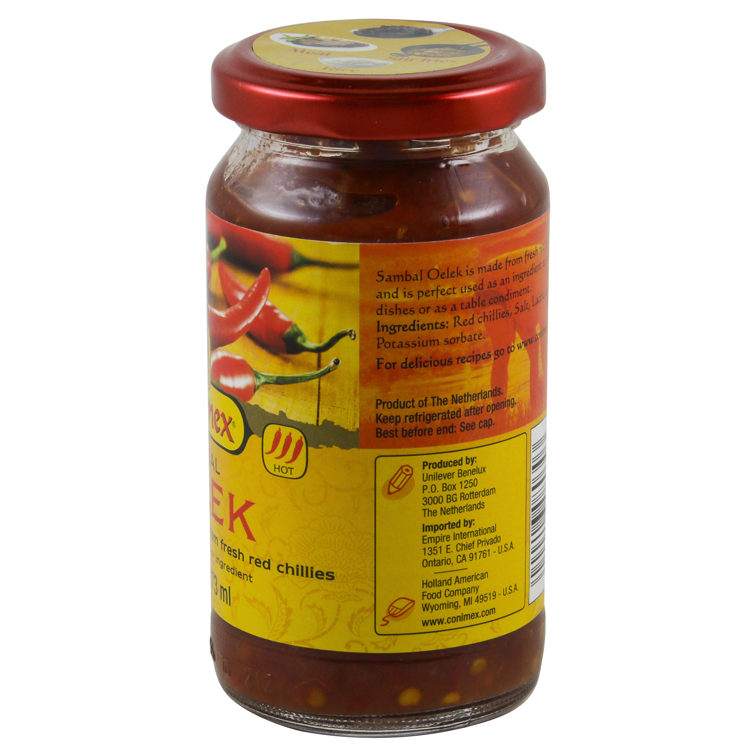 slide 3 of 3, Conimex Sambal Oelek, 6 oz