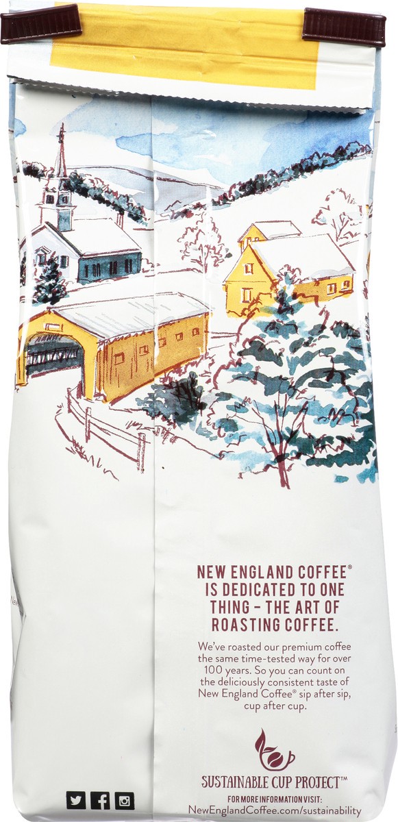 slide 6 of 13, New England Coffee Medium Roast Ground 100% Arabica Eggnog Coffee 11 oz, 11 oz