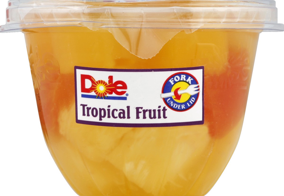 slide 3 of 3, Dole Tropical Fruit Bowl, 7 oz