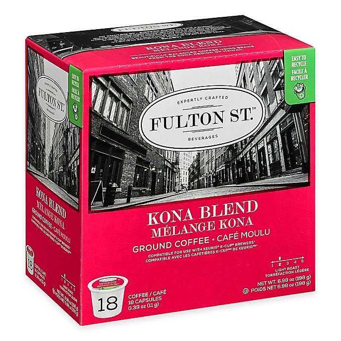 slide 1 of 3, 18-Count Fulton St. Kona Blend RealCup Coffee for Single Serve Coffee Makers, 18 ct