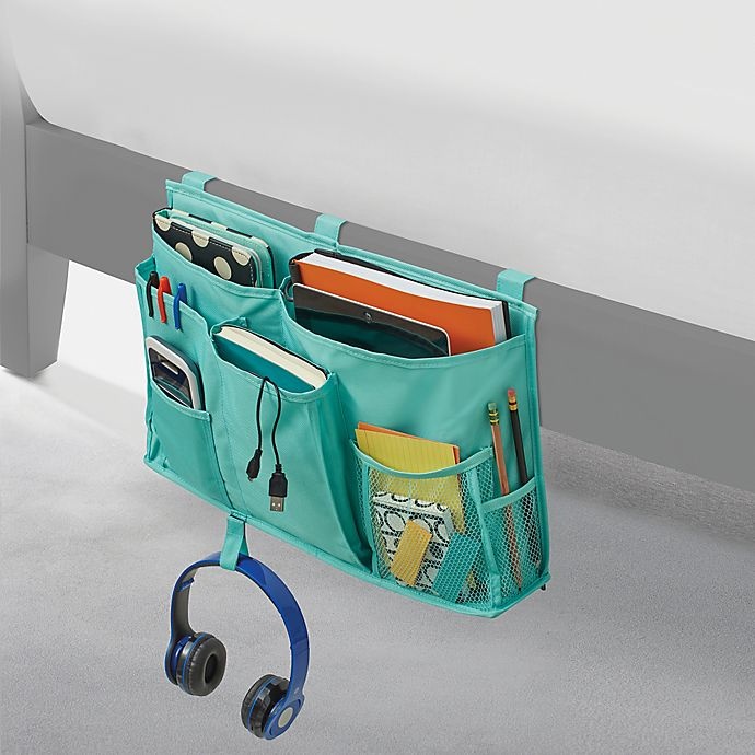 slide 2 of 3, Studio 3B Bedside Storage Caddy - Aqua, 1 ct