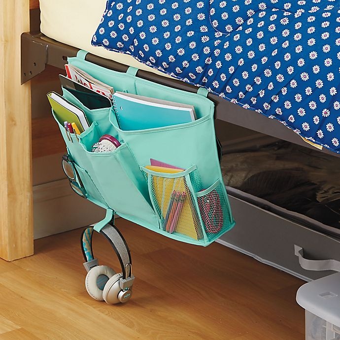 slide 3 of 3, Studio 3B Bedside Storage Caddy - Aqua, 1 ct