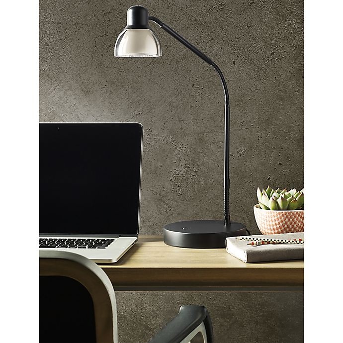 slide 2 of 5, Studio 3B LED Desk Lamp with USB and AC Charging Station, 1 ct