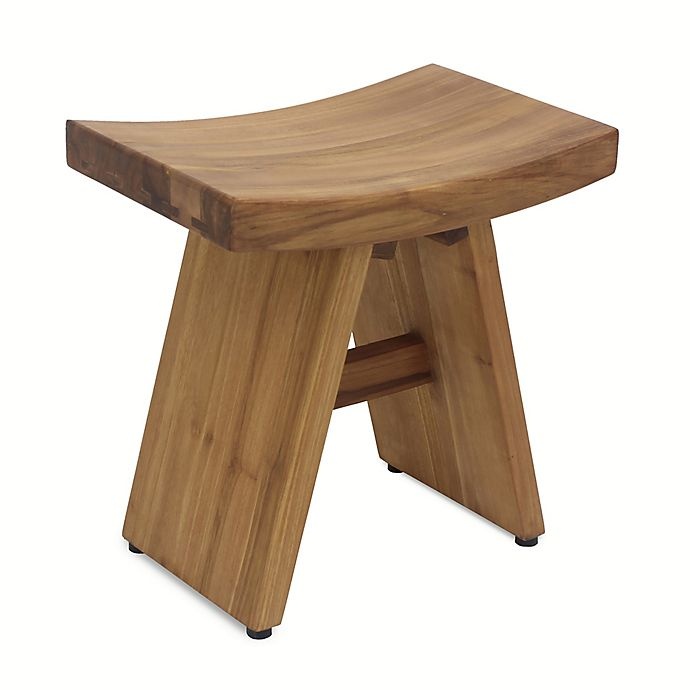 slide 4 of 5, Haven Asia Teak Stool, 1 ct