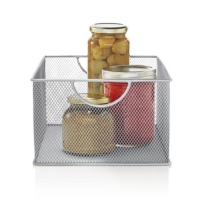 slide 2 of 6, ORG Large Pantry Organizer Bin - Silver, 1 ct