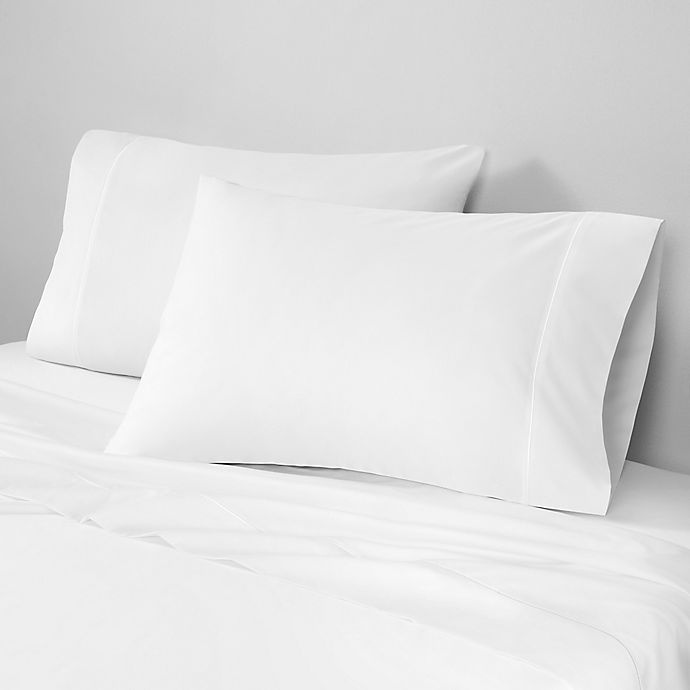 slide 2 of 5, Wamsutta Dream Zone PimaCott Solid 625-Thread-Count Standard Pillowcase Set - White, 1 ct