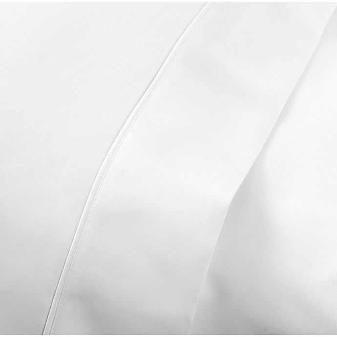 slide 4 of 5, Wamsutta PimaCott Solid 625-Thread-Count Twin Sheet Set - Ivory, 1 ct