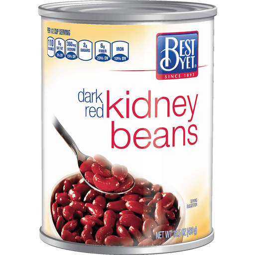slide 1 of 1, Best Yet Dark Red Kidney Beans, 15.5 oz