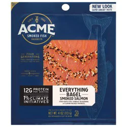 ACME Smoked Everything Bagel Salmon 4 oz