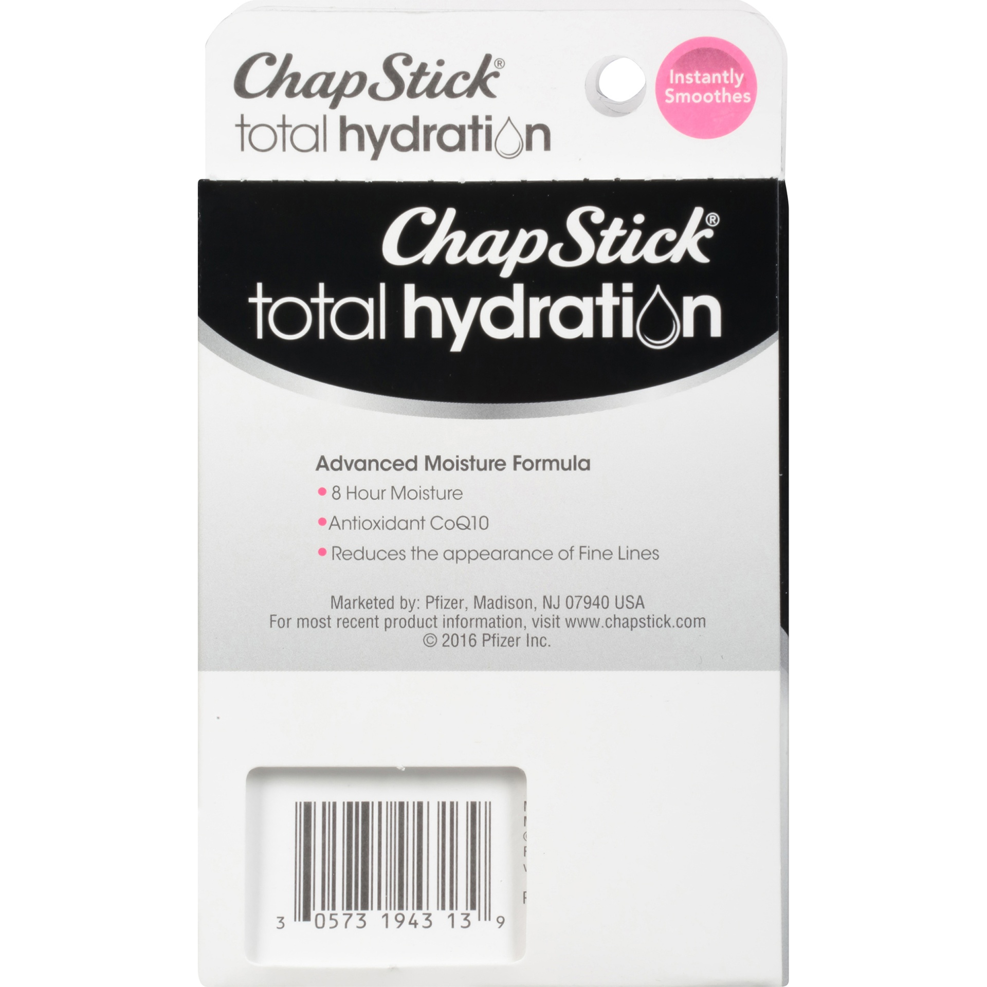 slide 5 of 5, ChapStick Total Hydration Vanilla Cream Lip Care, 0.12 oz