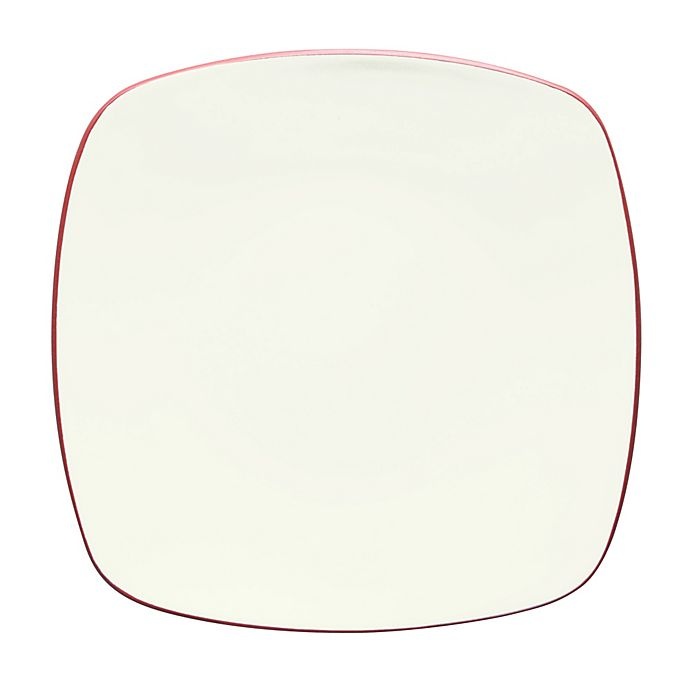 slide 1 of 1, Noritake Colorwave Square Salad Plate - Raspberry, 1 ct