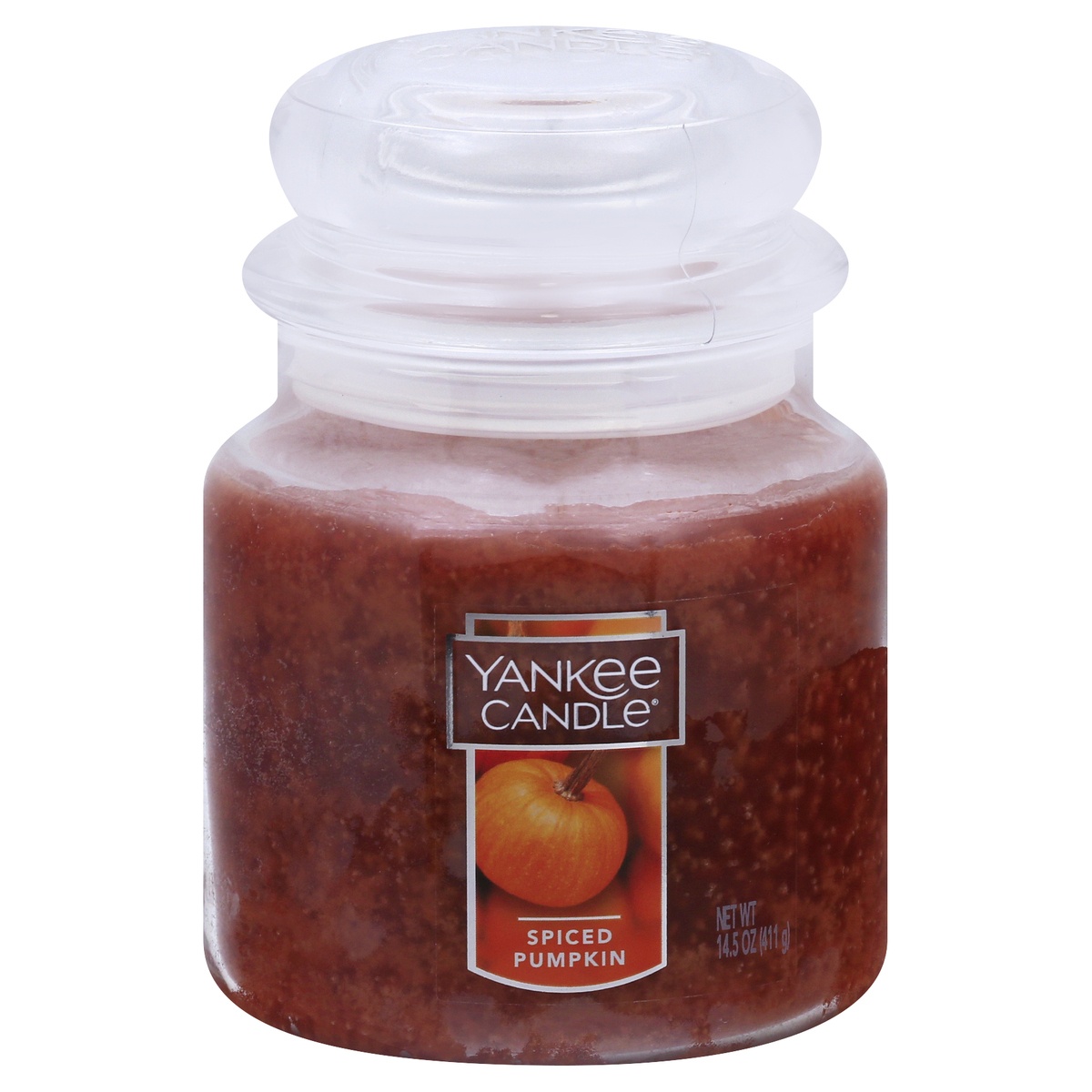slide 1 of 1, Yankee Candle Housewarmer Spiced Pumpkin Medium Classic Jar Candle, 1 ct