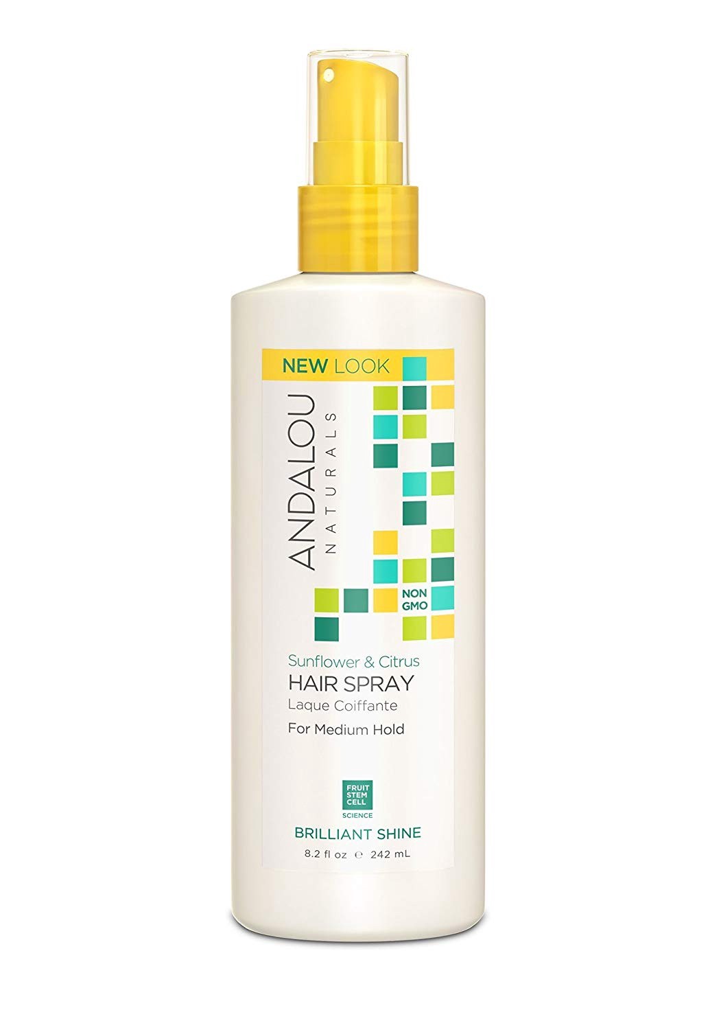 slide 1 of 1, Andalou Naturals Sunflower & Citrus Hair Spray, 8.2 oz