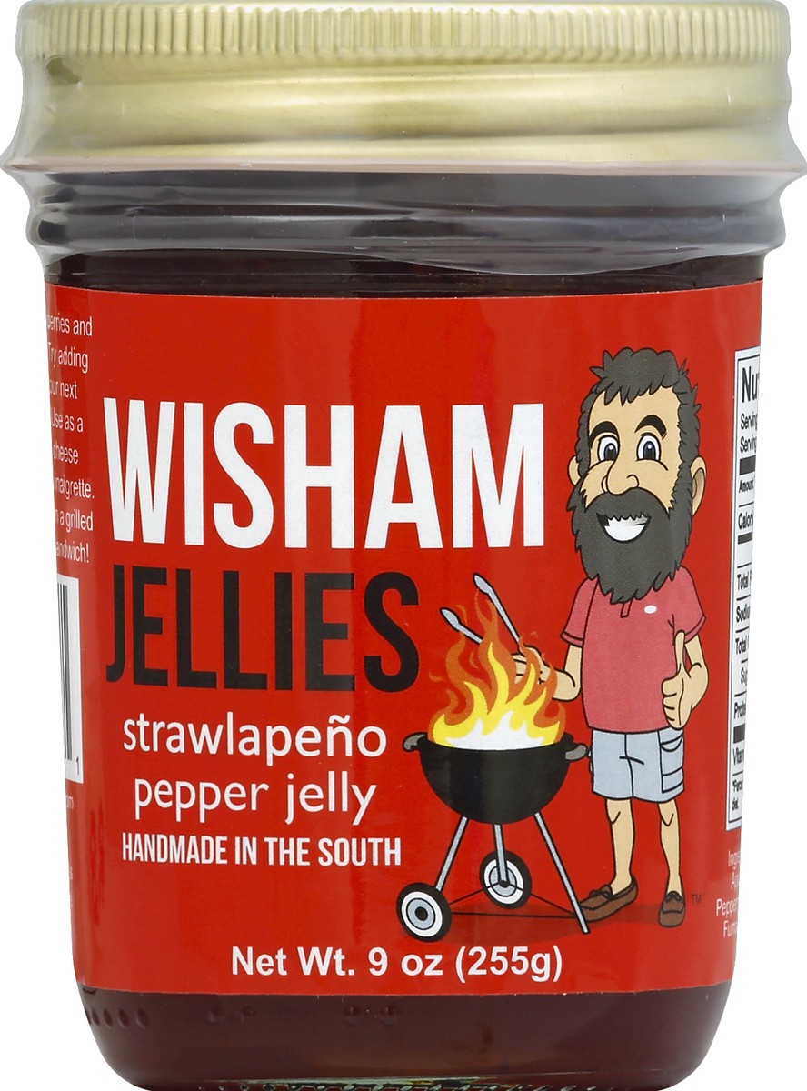 slide 2 of 2, Wisham Jellies Pepper Jelly 9 oz, 9 oz