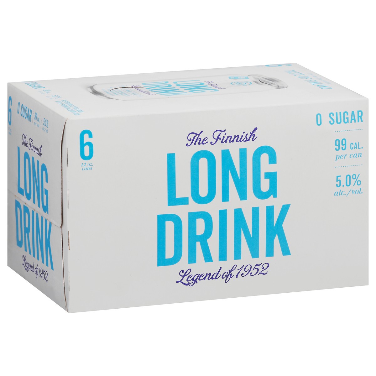 slide 2 of 9, Long Drink The Finnish Zero Sugar, 6 ct; 355 ml