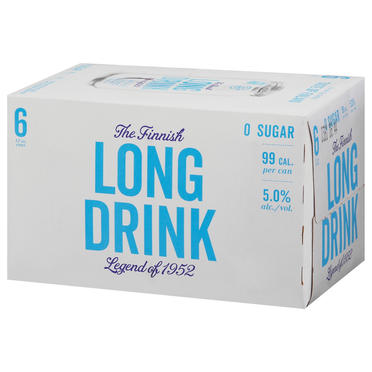 slide 3 of 9, Long Drink The Finnish Zero Sugar, 6 ct; 355 ml