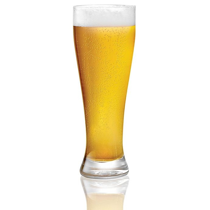 slide 1 of 2, Dailyware Pilsner Beer Glasses, 4 ct