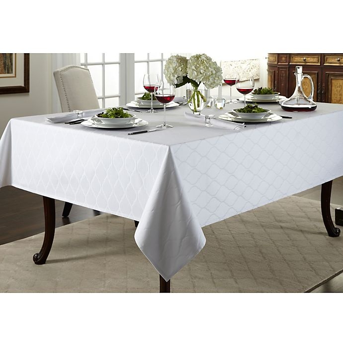 slide 2 of 2, Wamsutta Milano Oblong Tablecloth, 52 in x 70 in