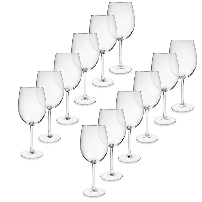 slide 3 of 3, Dailyware All Purpose Wine Glasses, 12 ct; 18.5 oz