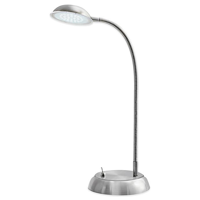 slide 3 of 3, Studio 3B LED Desk Lamp - Brushed Steel, 1 ct