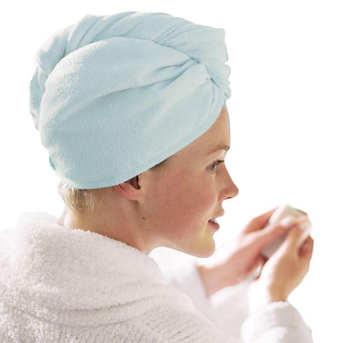 slide 2 of 2, Aquis Super Absorbent Hair Turban - Turquoise, 1 ct