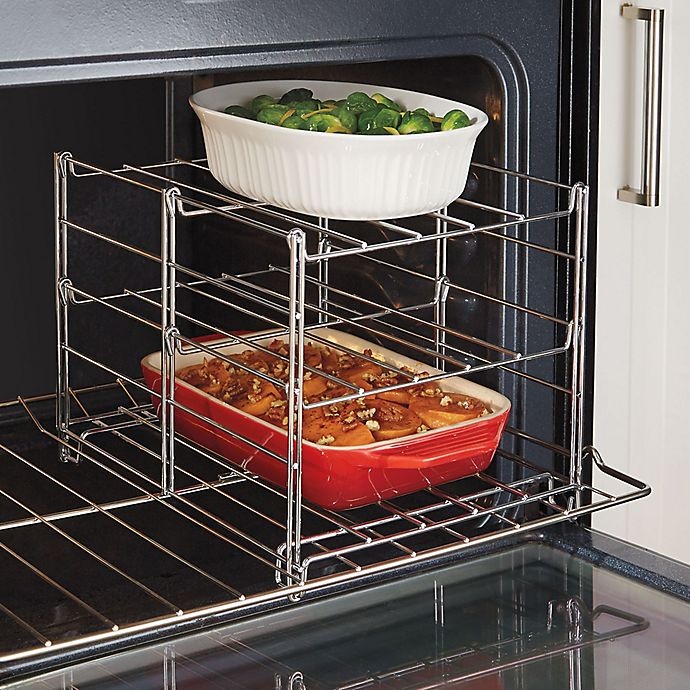 slide 3 of 3, Real Simple 3-Tier Adjustable Oven Rack, 1 ct