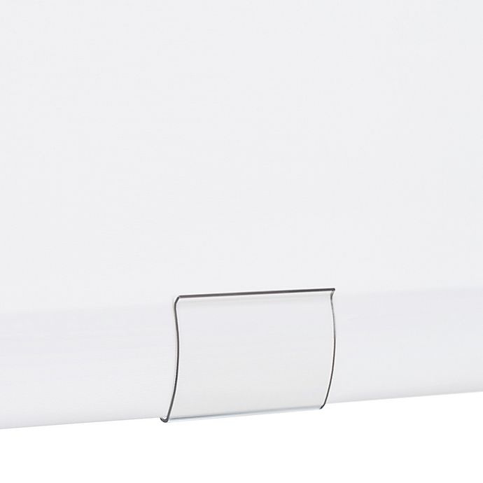 slide 3 of 3, GLOWE Cordless Blackout Roller Shade - Snow White, 23 in x 72 in